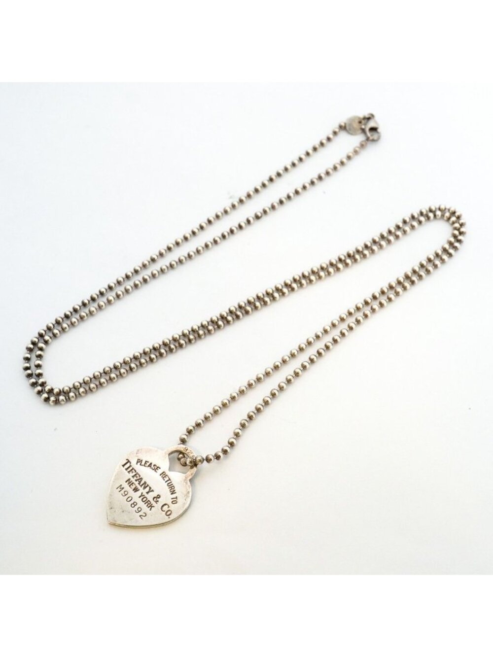 ★SOLD★ Tiffany & Co Necklace Return to Silver - Picture 3 of 7